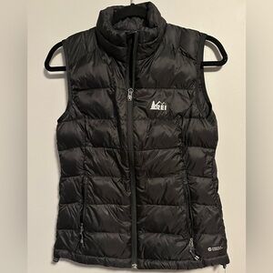 REI Black Puffer Vest